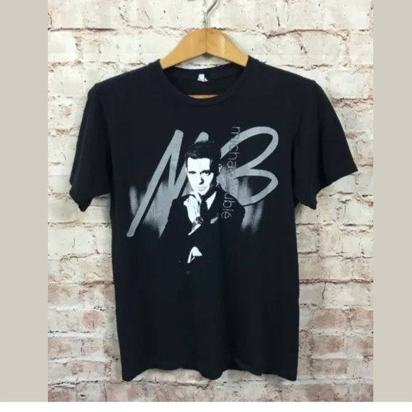 Michael Buble Shirt sz Medium Concert Tour T-shirt - Picture 1 of 5
